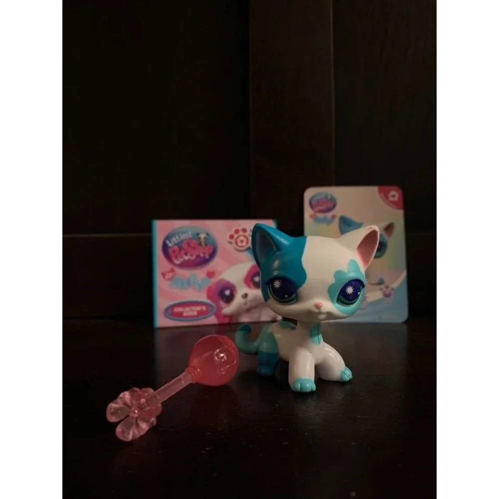 Littlest pet shop LPS like Nastya blind box gen 7 blue shorthair cat